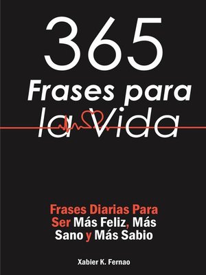 cover image of 365 Frases para la Vida